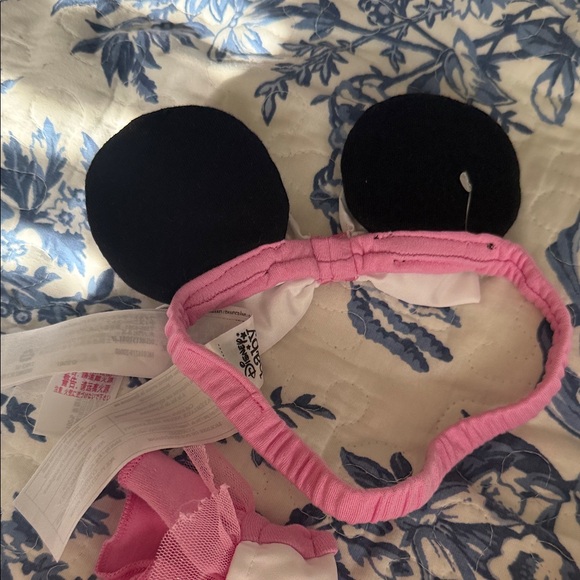 Disney Pink and White Polka Dot Costume with Headband - Picture 2 of 4